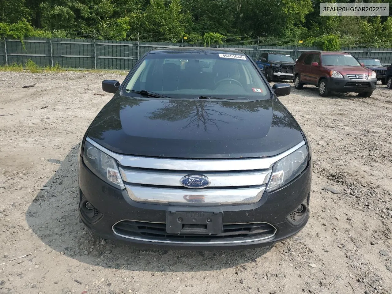 2010 Ford Fusion Se VIN: 3FAHP0HG5AR202257 Lot: 66561054