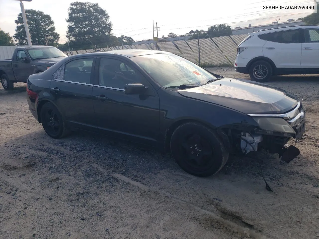 3FAHP0HA0AR269490 2010 Ford Fusion Se