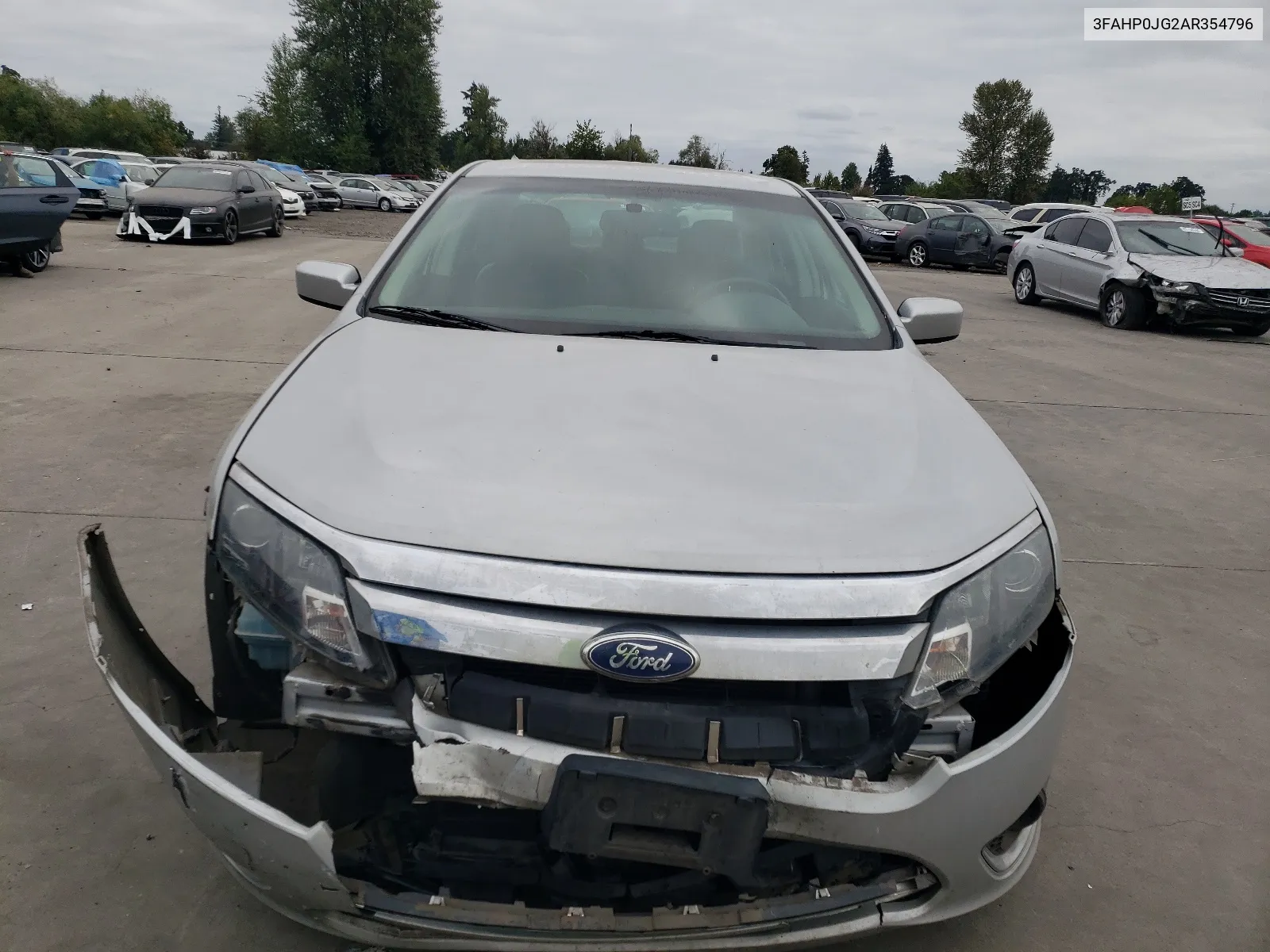 3FAHP0JG2AR354796 2010 Ford Fusion Sel