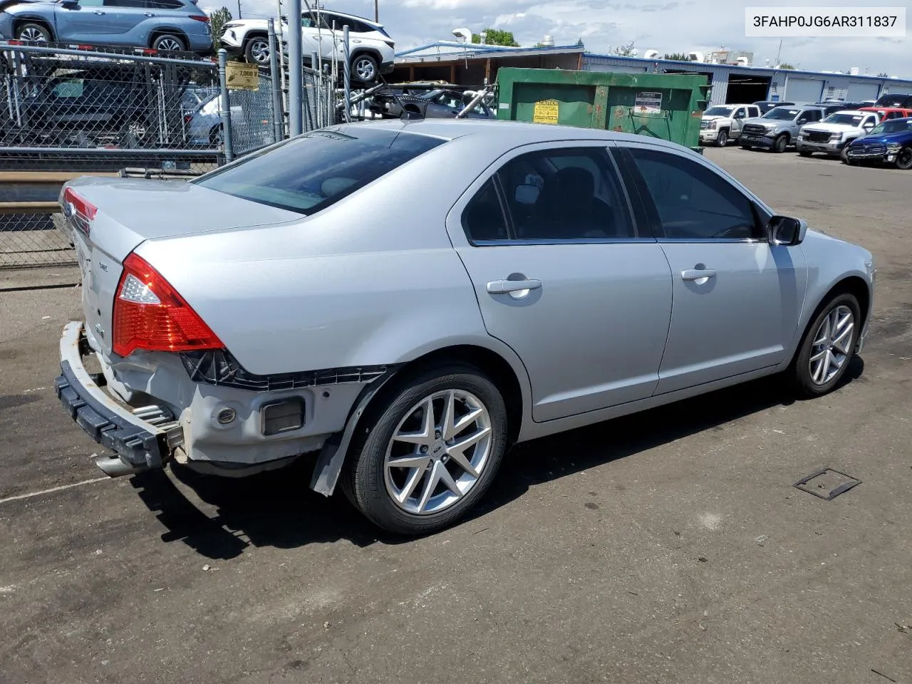 2010 Ford Fusion Sel VIN: 3FAHP0JG6AR311837 Lot: 67473604