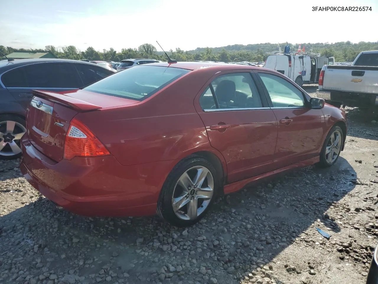 2010 Ford Fusion Sport VIN: 3FAHP0KC8AR226574 Lot: 67498114