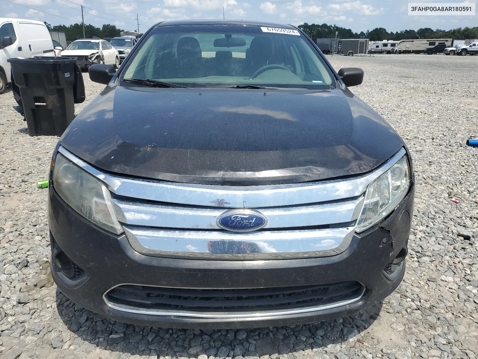 2010 Ford Fusion S VIN: 3FAHP0GA8AR180591 Lot: 67659524