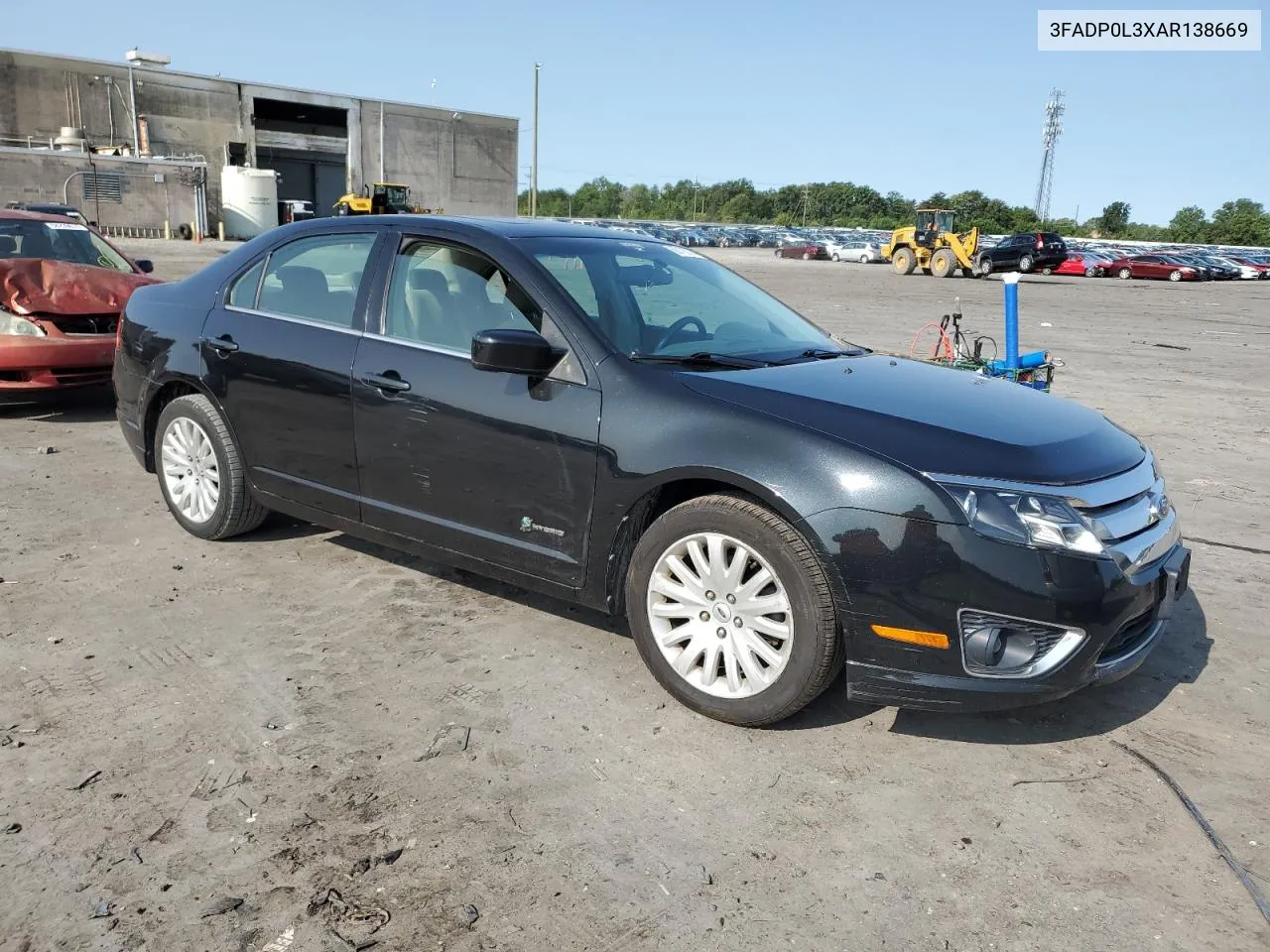 2010 Ford Fusion Hybrid VIN: 3FADP0L3XAR138669 Lot: 68178714