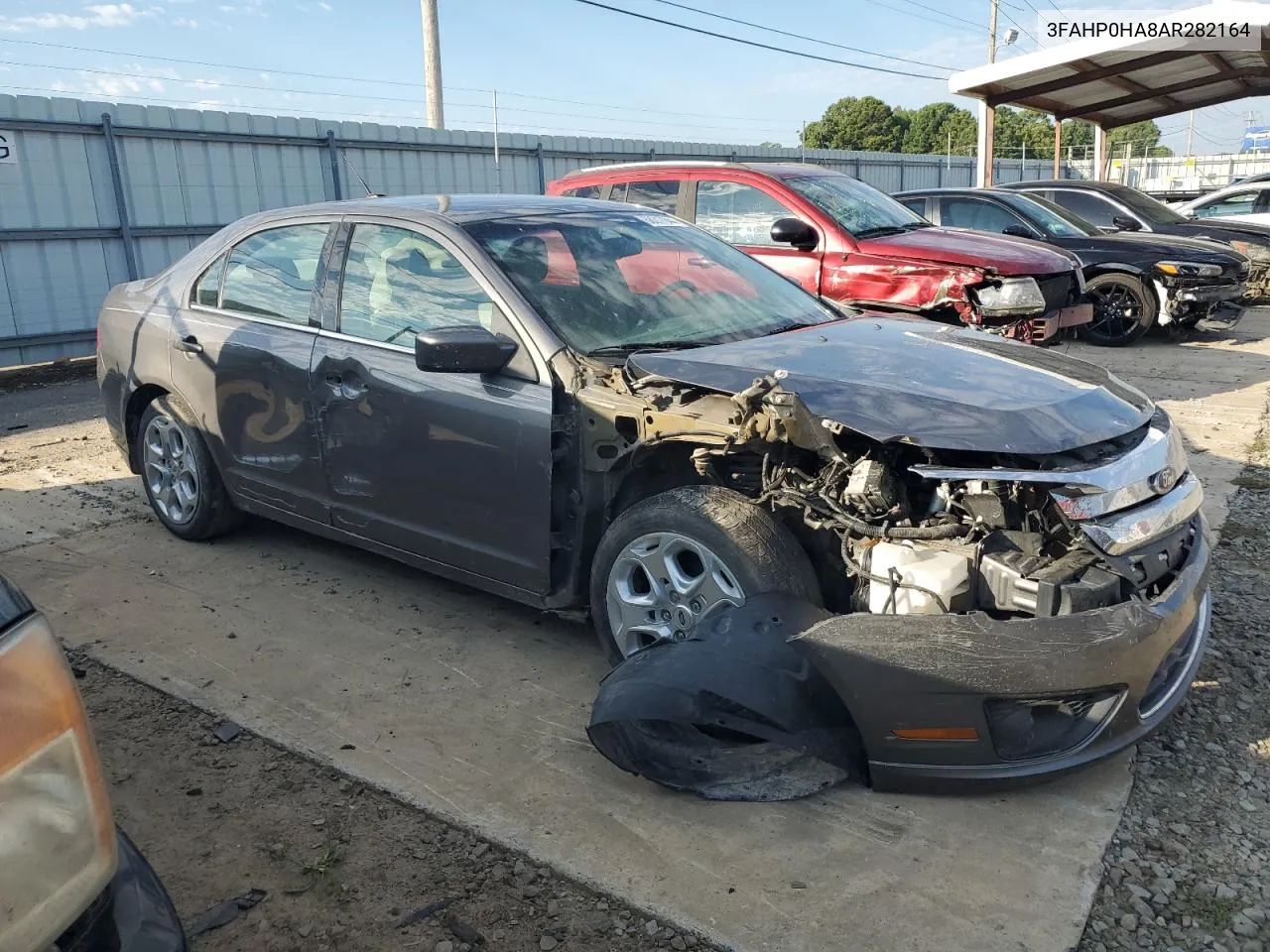 2010 Ford Fusion Se VIN: 3FAHP0HA8AR282164 Lot: 68317044