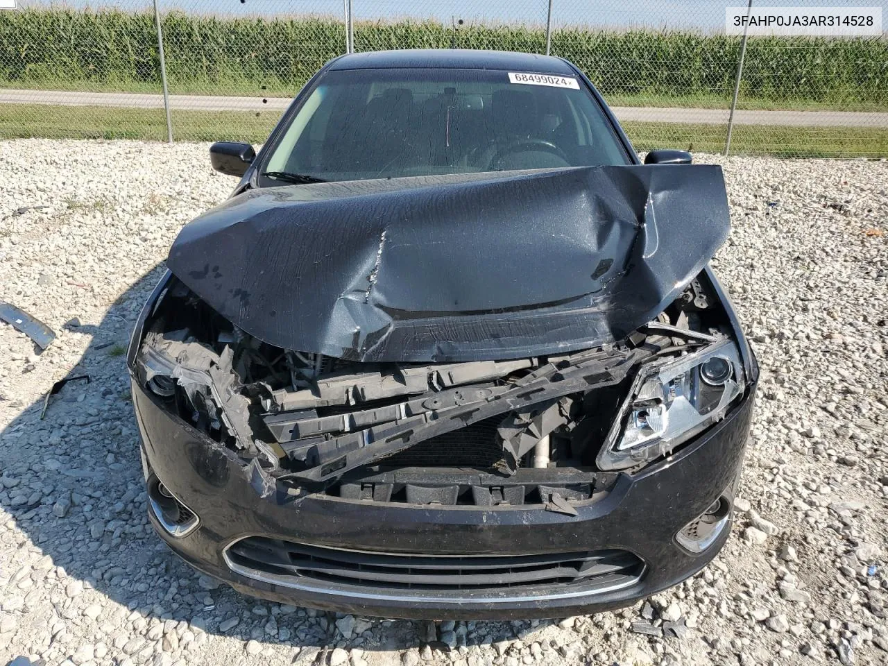 3FAHP0JA3AR314528 2010 Ford Fusion Sel