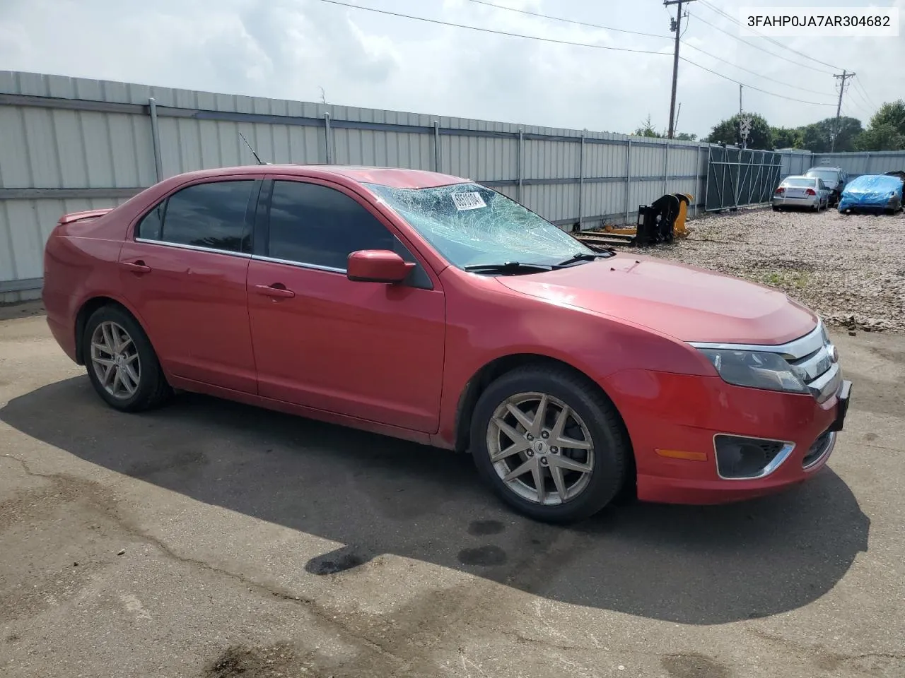 2010 Ford Fusion Sel VIN: 3FAHP0JA7AR304682 Lot: 68510104