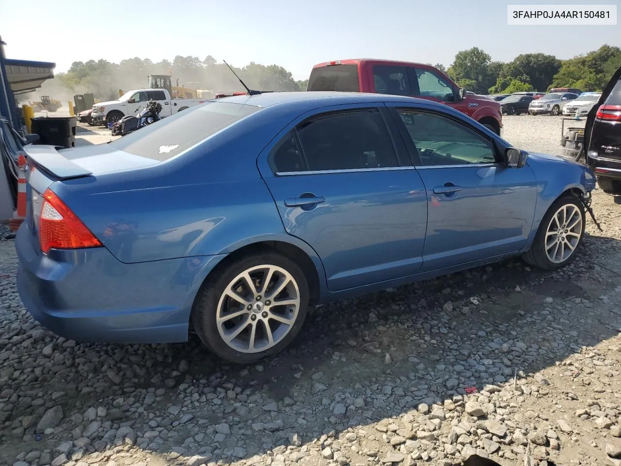 2010 Ford Fusion Sel VIN: 3FAHP0JA4AR150481 Lot: 68641034