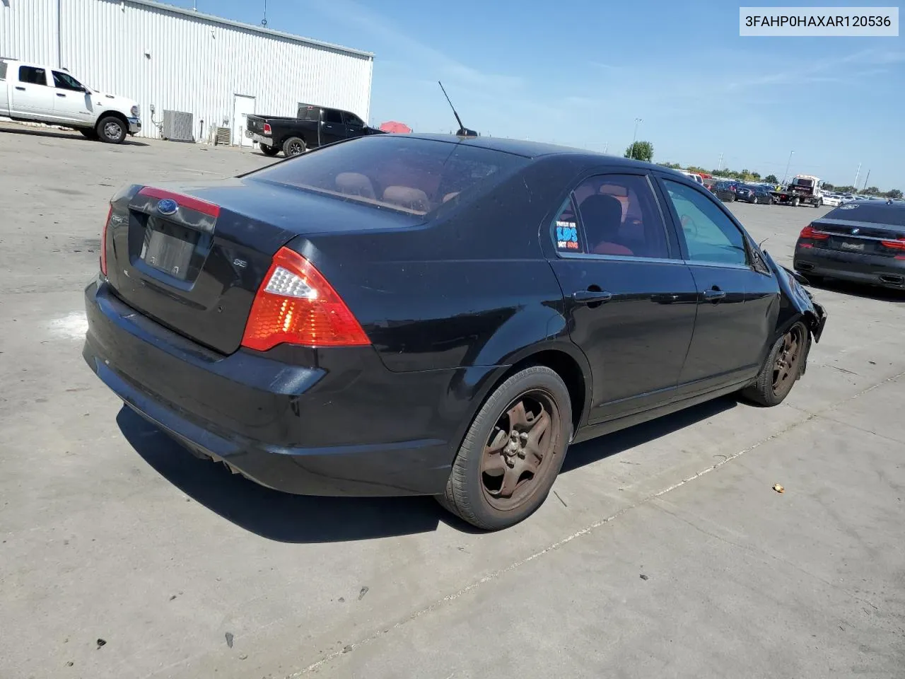 3FAHP0HAXAR120536 2010 Ford Fusion Se