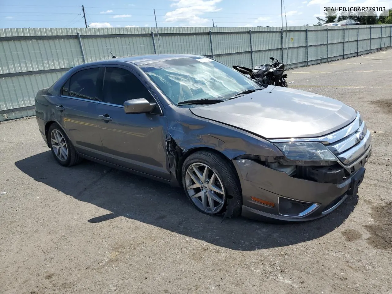 2010 Ford Fusion Sel VIN: 3FAHP0JG8AR279103 Lot: 68721064