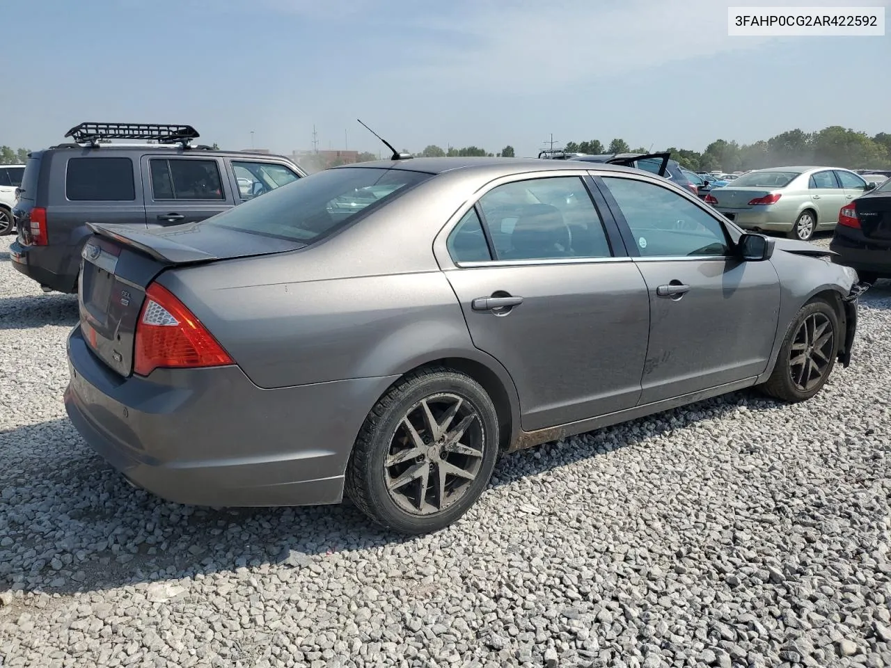 2010 Ford Fusion Sel VIN: 3FAHP0CG2AR422592 Lot: 68769714