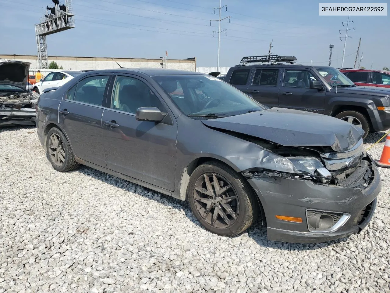 2010 Ford Fusion Sel VIN: 3FAHP0CG2AR422592 Lot: 68769714