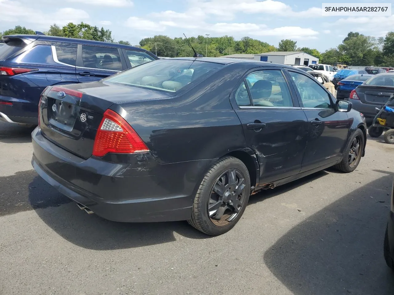 2010 Ford Fusion Se VIN: 3FAHP0HA5AR282767 Lot: 68919014