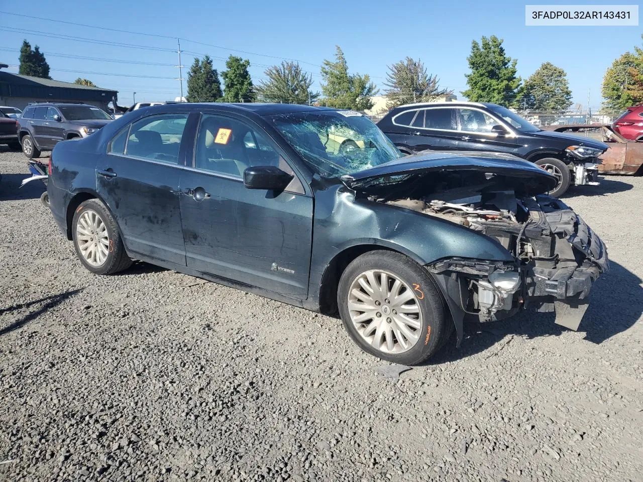 3FADP0L32AR143431 2010 Ford Fusion Hybrid