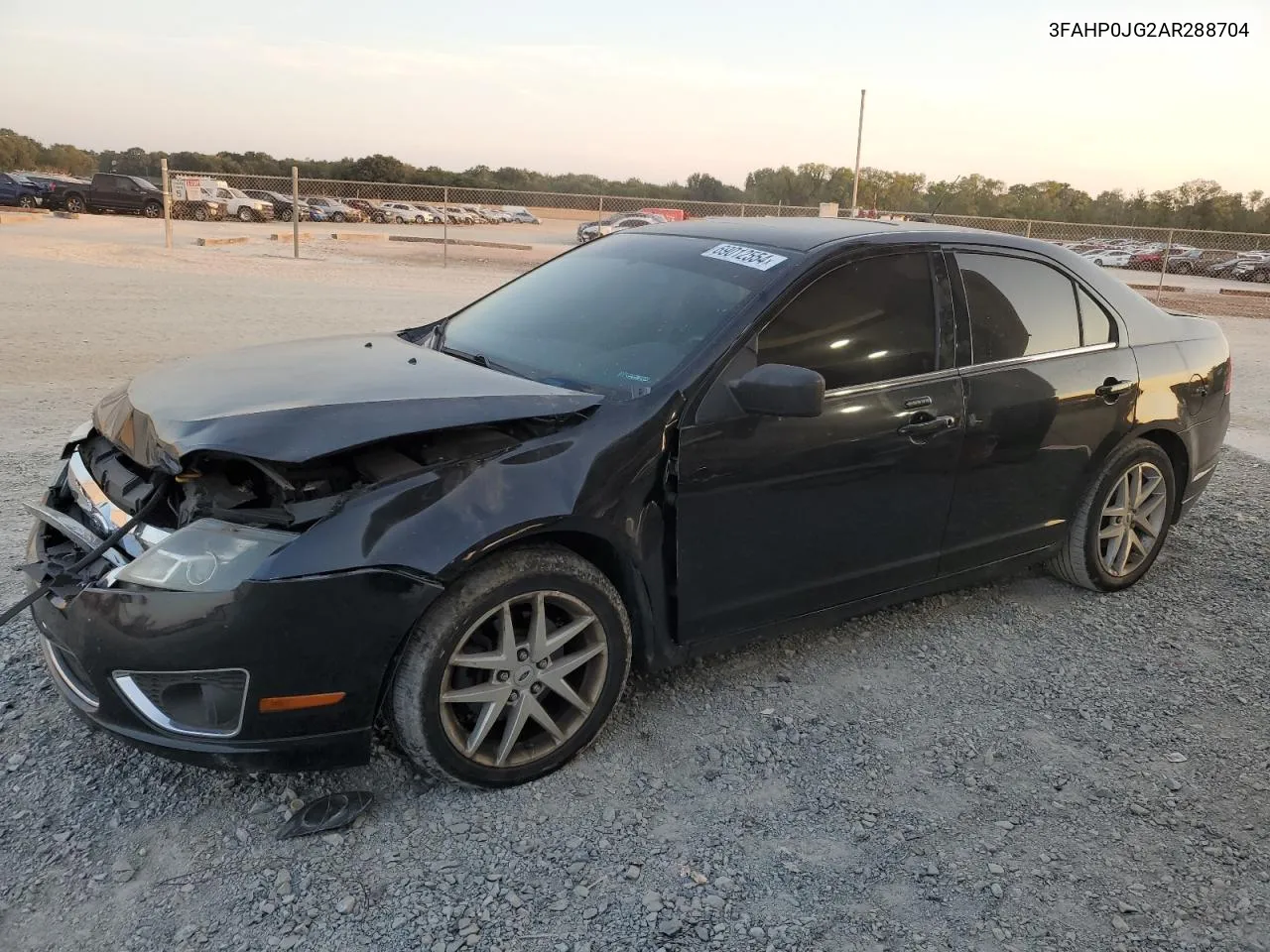 2010 Ford Fusion Sel VIN: 3FAHP0JG2AR288704 Lot: 69012554