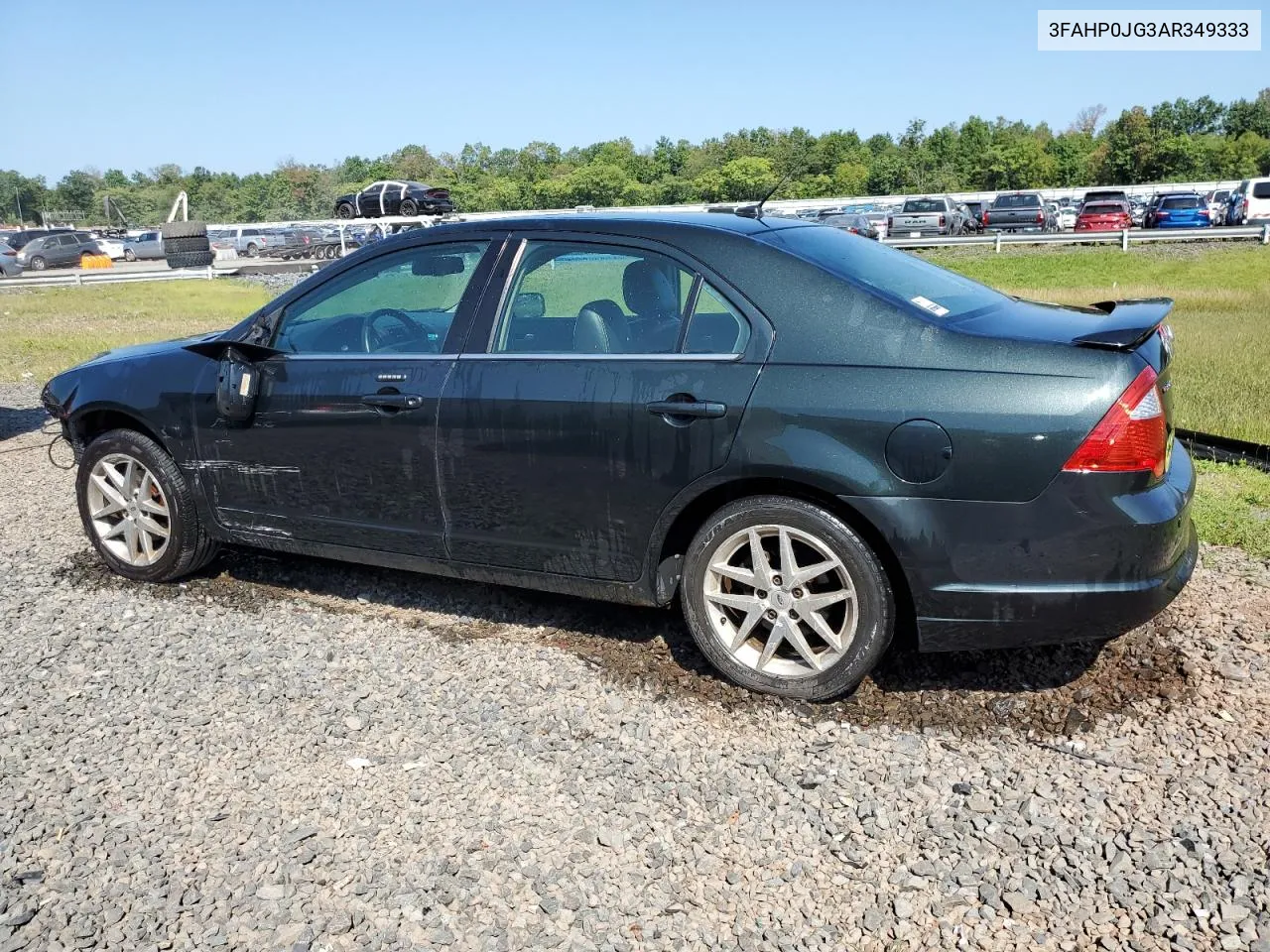 2010 Ford Fusion Sel VIN: 3FAHP0JG3AR349333 Lot: 69036504