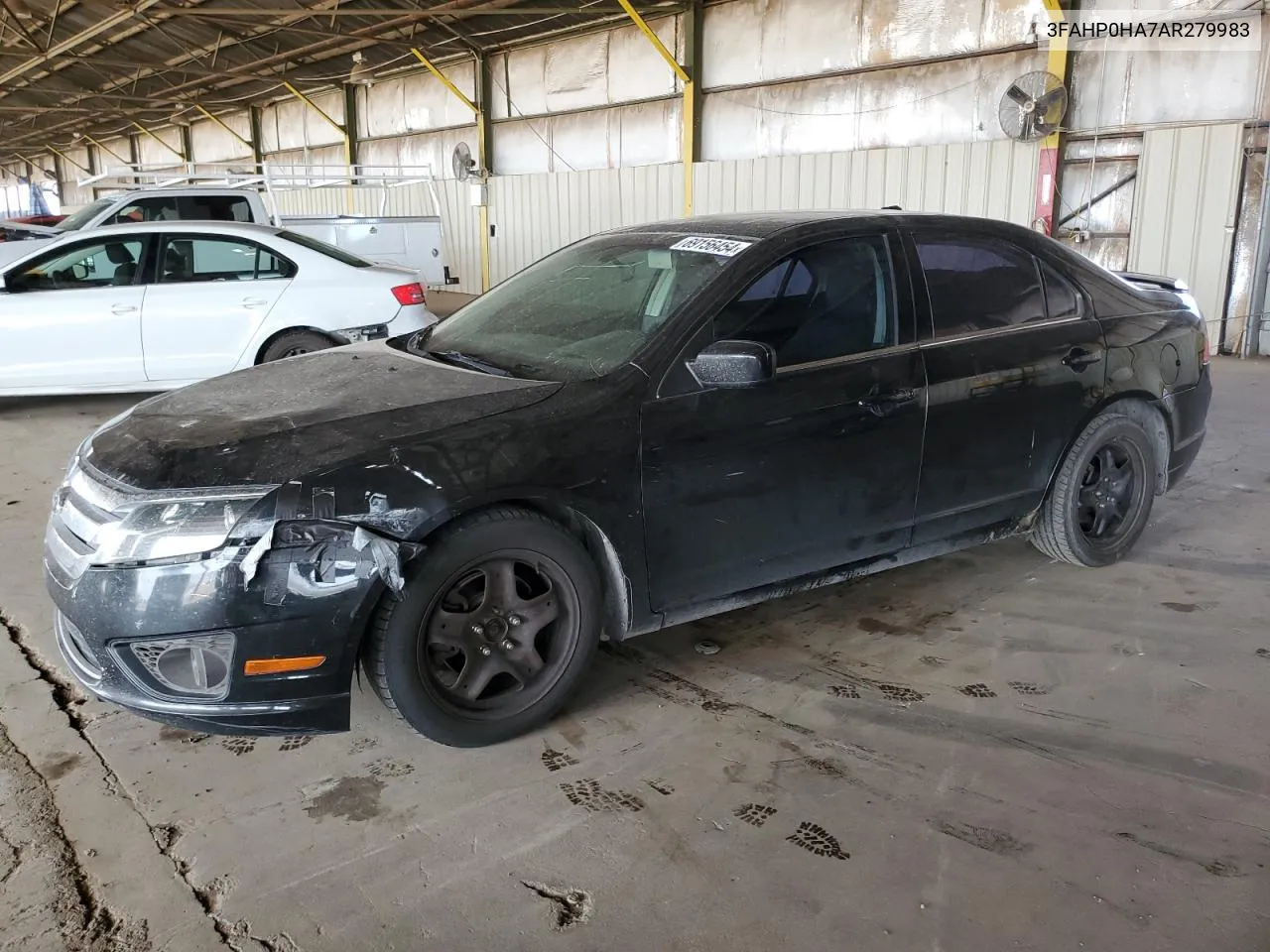 2010 Ford Fusion Se VIN: 3FAHP0HA7AR279983 Lot: 69156454