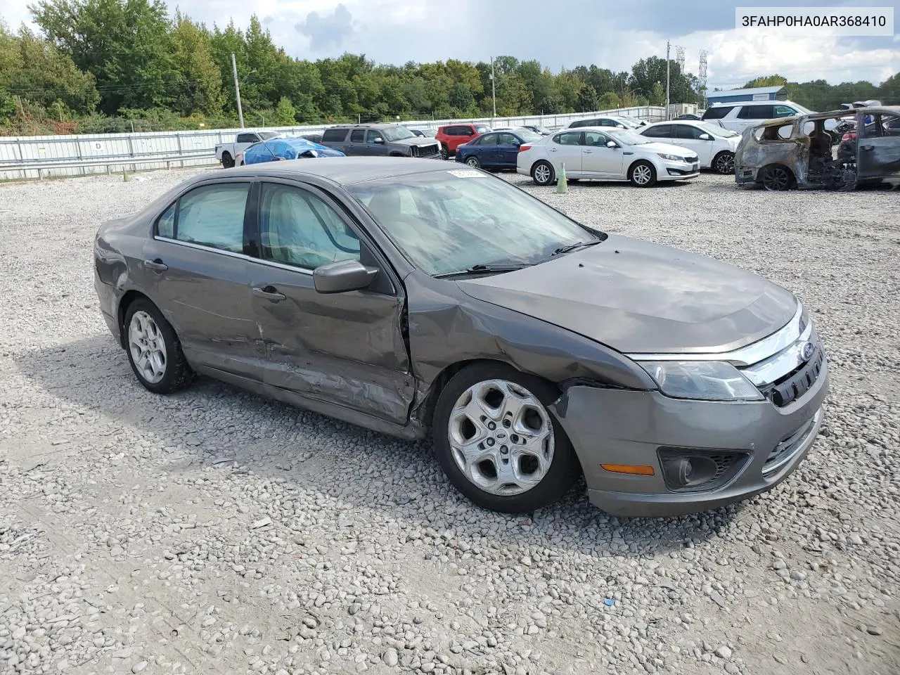 2010 Ford Fusion Se VIN: 3FAHP0HA0AR368410 Lot: 69183864