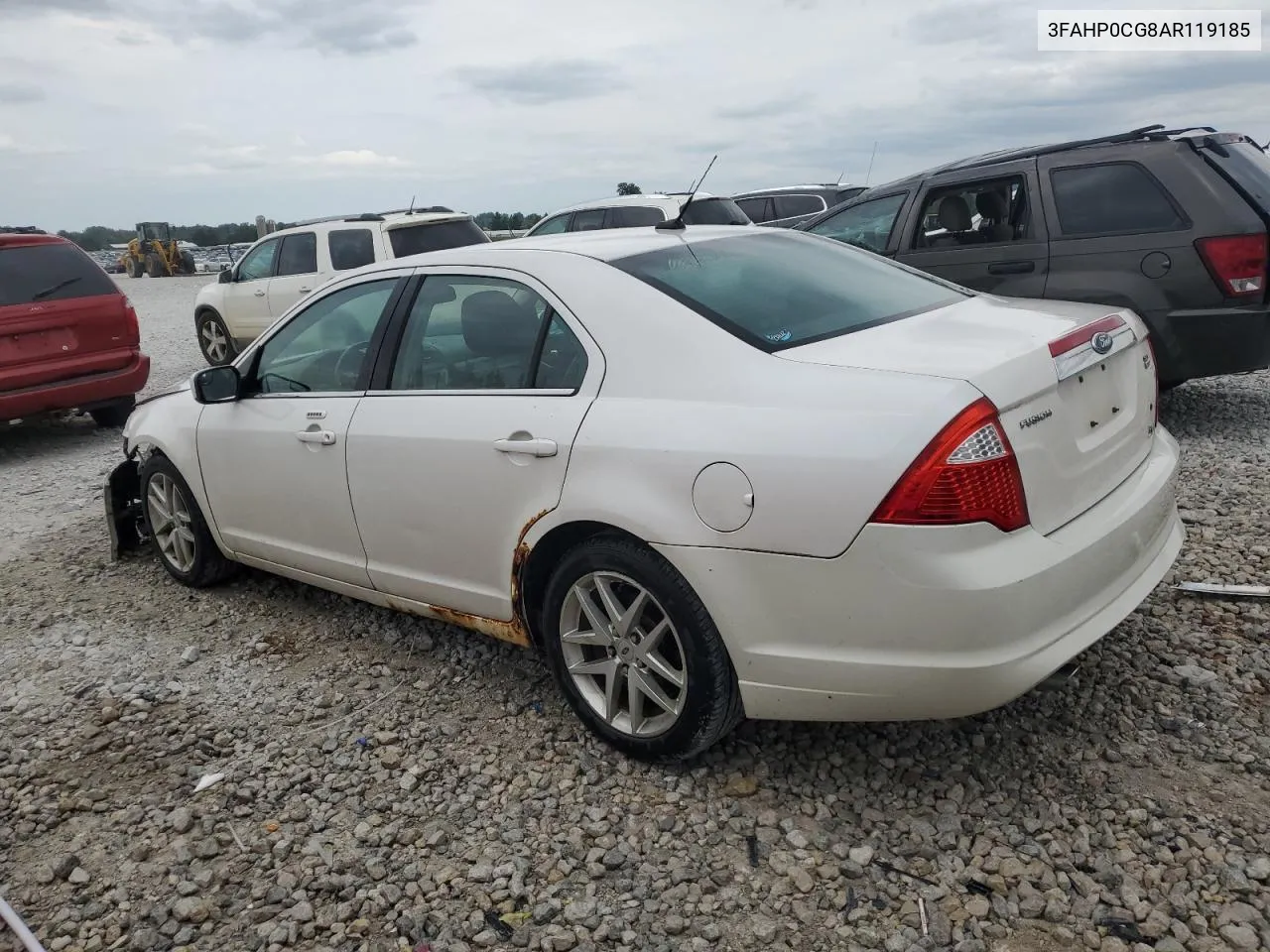 2010 Ford Fusion Sel VIN: 3FAHP0CG8AR119185 Lot: 69243014