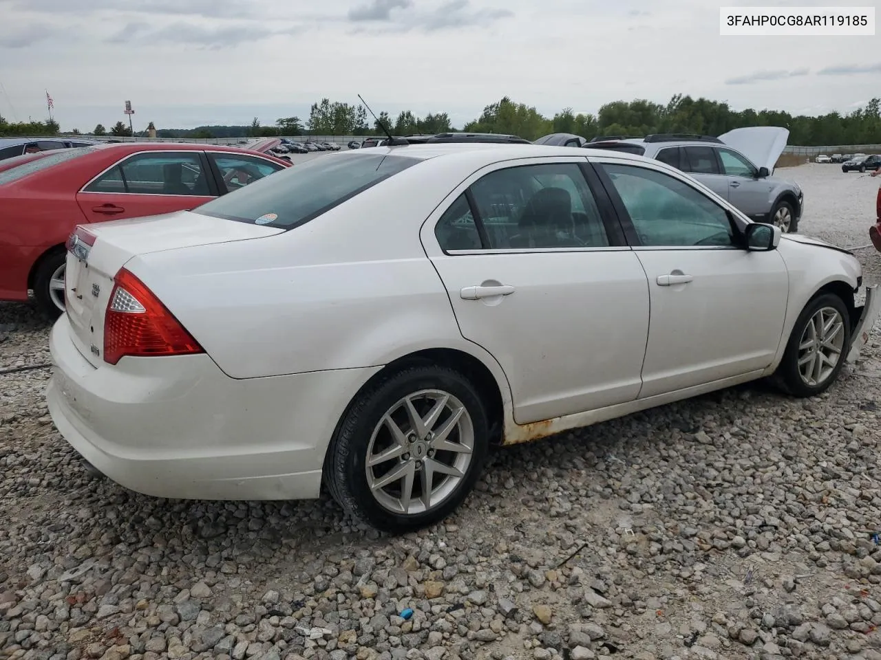 2010 Ford Fusion Sel VIN: 3FAHP0CG8AR119185 Lot: 69243014