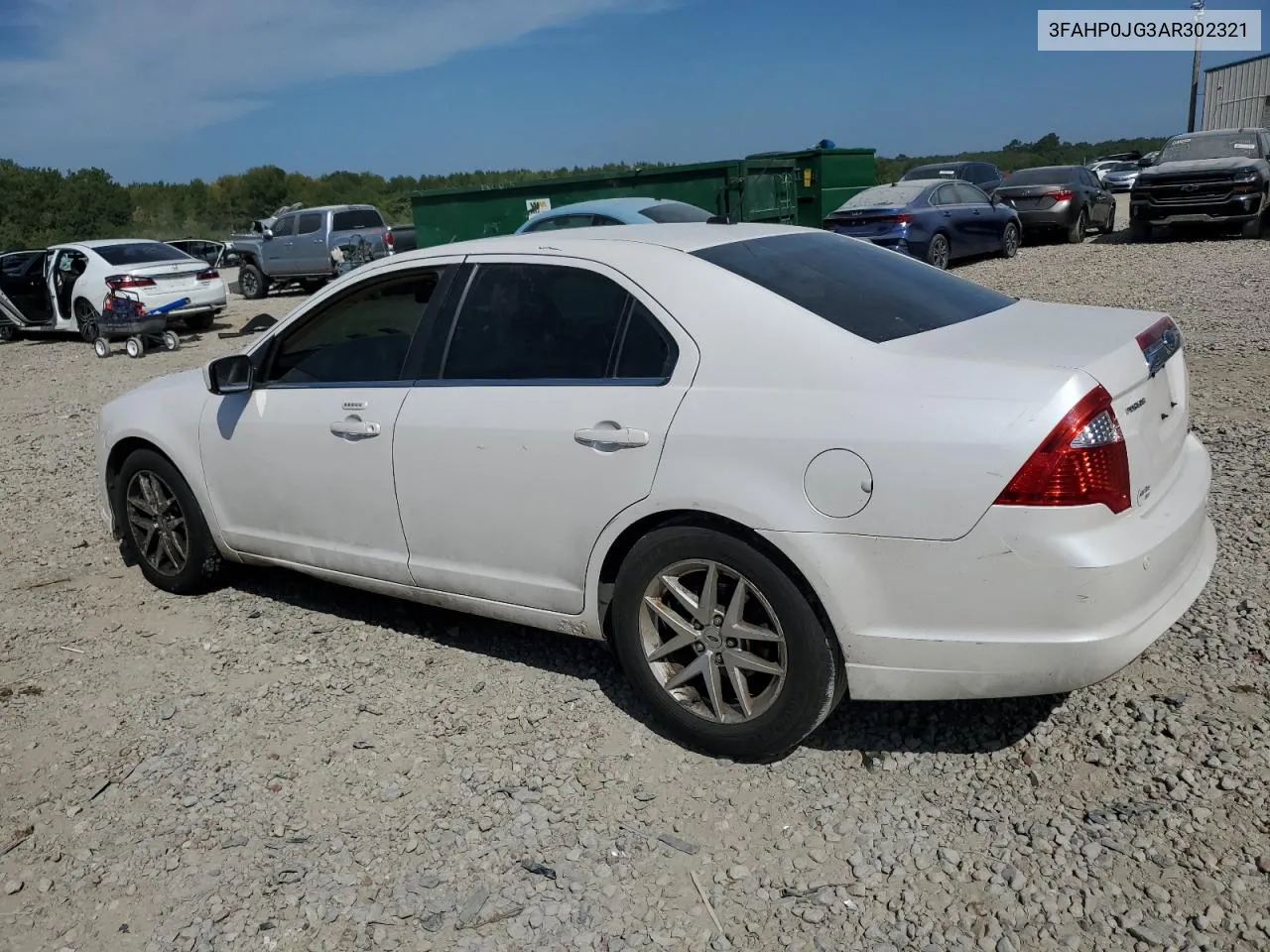 2010 Ford Fusion Sel VIN: 3FAHP0JG3AR302321 Lot: 69275724