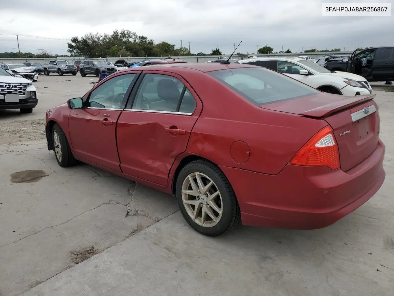 2010 Ford Fusion Sel VIN: 3FAHP0JA8AR256867 Lot: 69371464