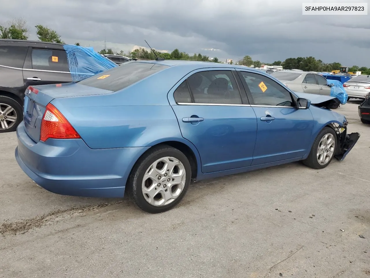 2010 Ford Fusion Se VIN: 3FAHP0HA9AR297823 Lot: 69416734