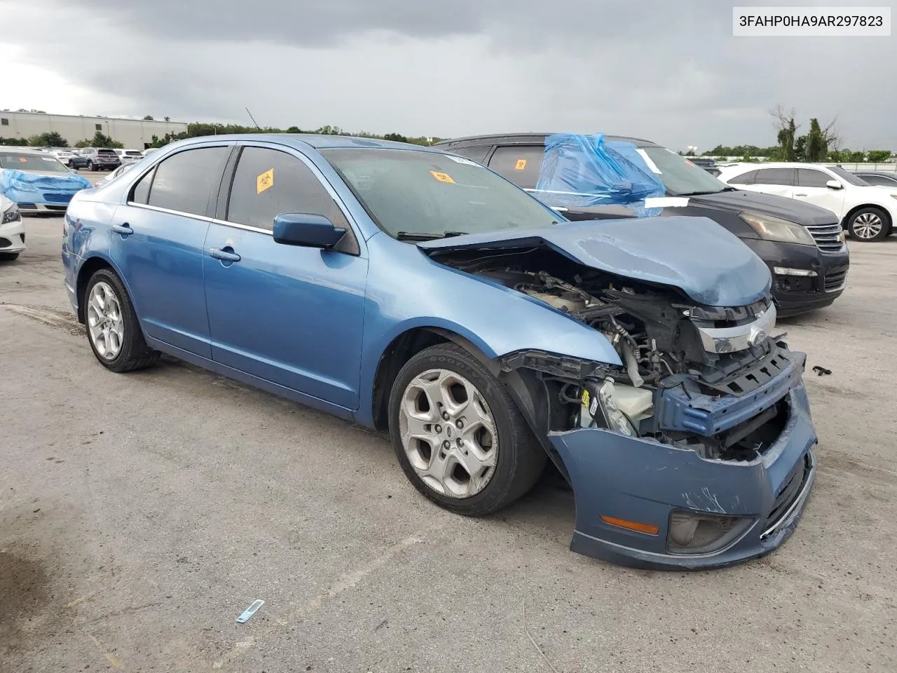 2010 Ford Fusion Se VIN: 3FAHP0HA9AR297823 Lot: 69416734