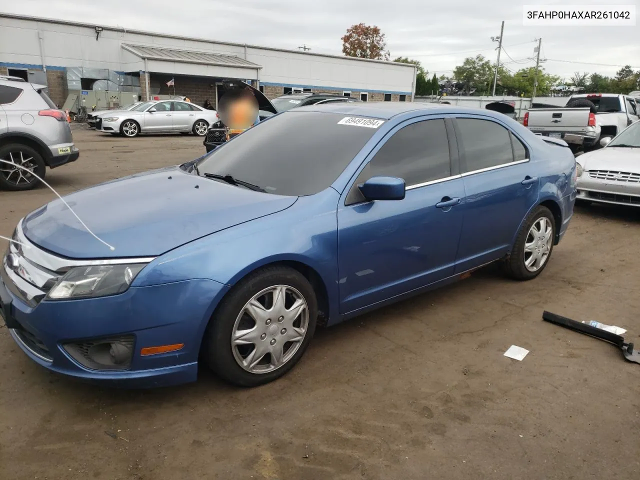 2010 Ford Fusion Se VIN: 3FAHP0HAXAR261042 Lot: 69491094