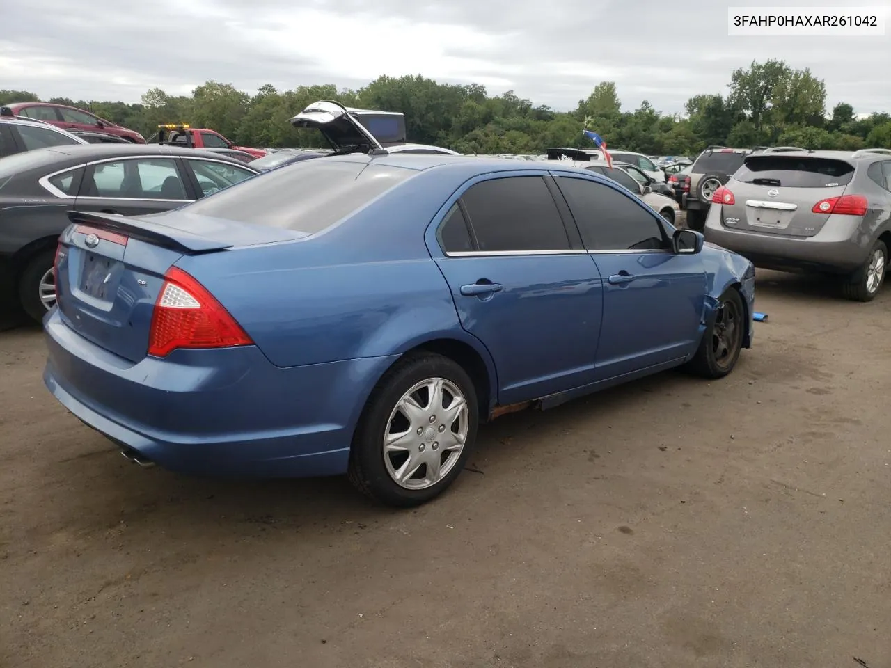 2010 Ford Fusion Se VIN: 3FAHP0HAXAR261042 Lot: 69491094