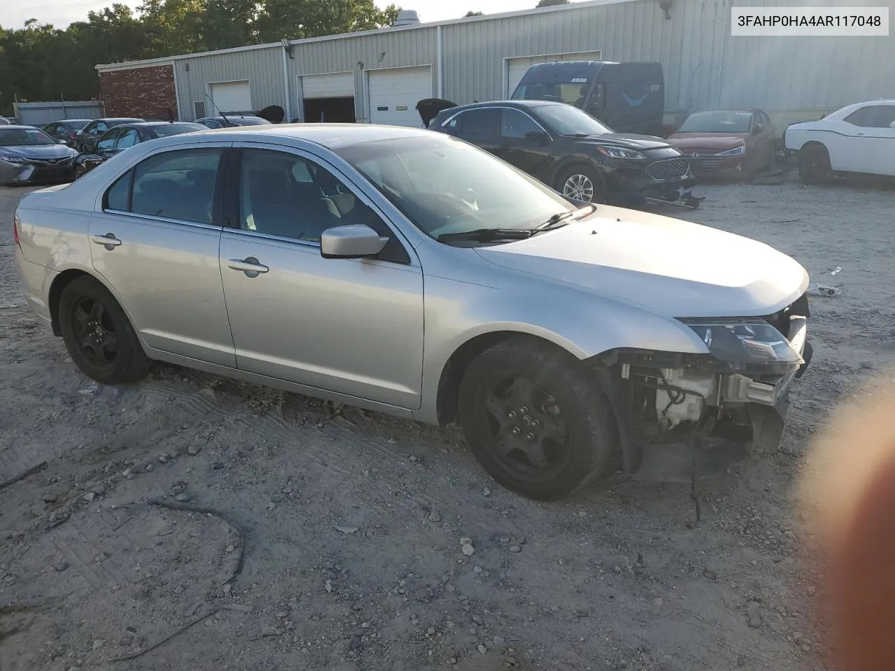 2010 Ford Fusion Se VIN: 3FAHP0HA4AR117048 Lot: 69520024