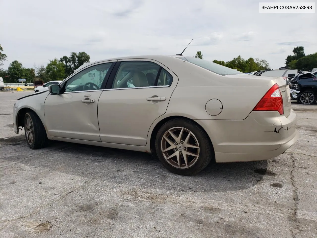 2010 Ford Fusion Sel VIN: 3FAHP0CG3AR253893 Lot: 69588434