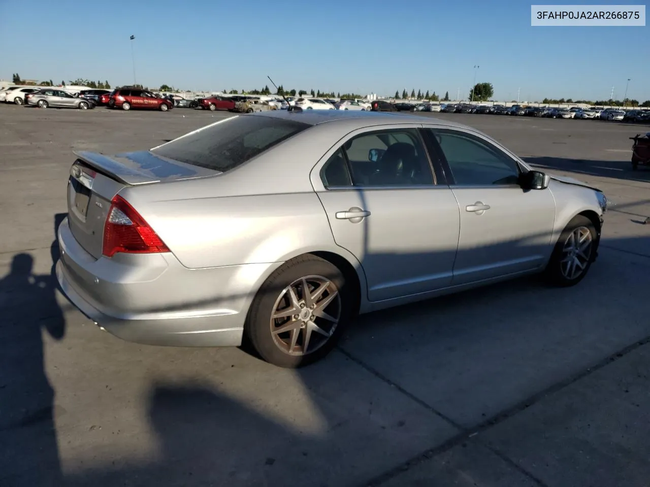 2010 Ford Fusion Sel VIN: 3FAHP0JA2AR266875 Lot: 69645644