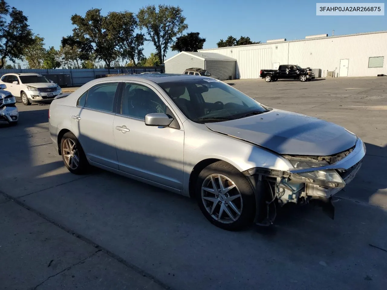 2010 Ford Fusion Sel VIN: 3FAHP0JA2AR266875 Lot: 69645644