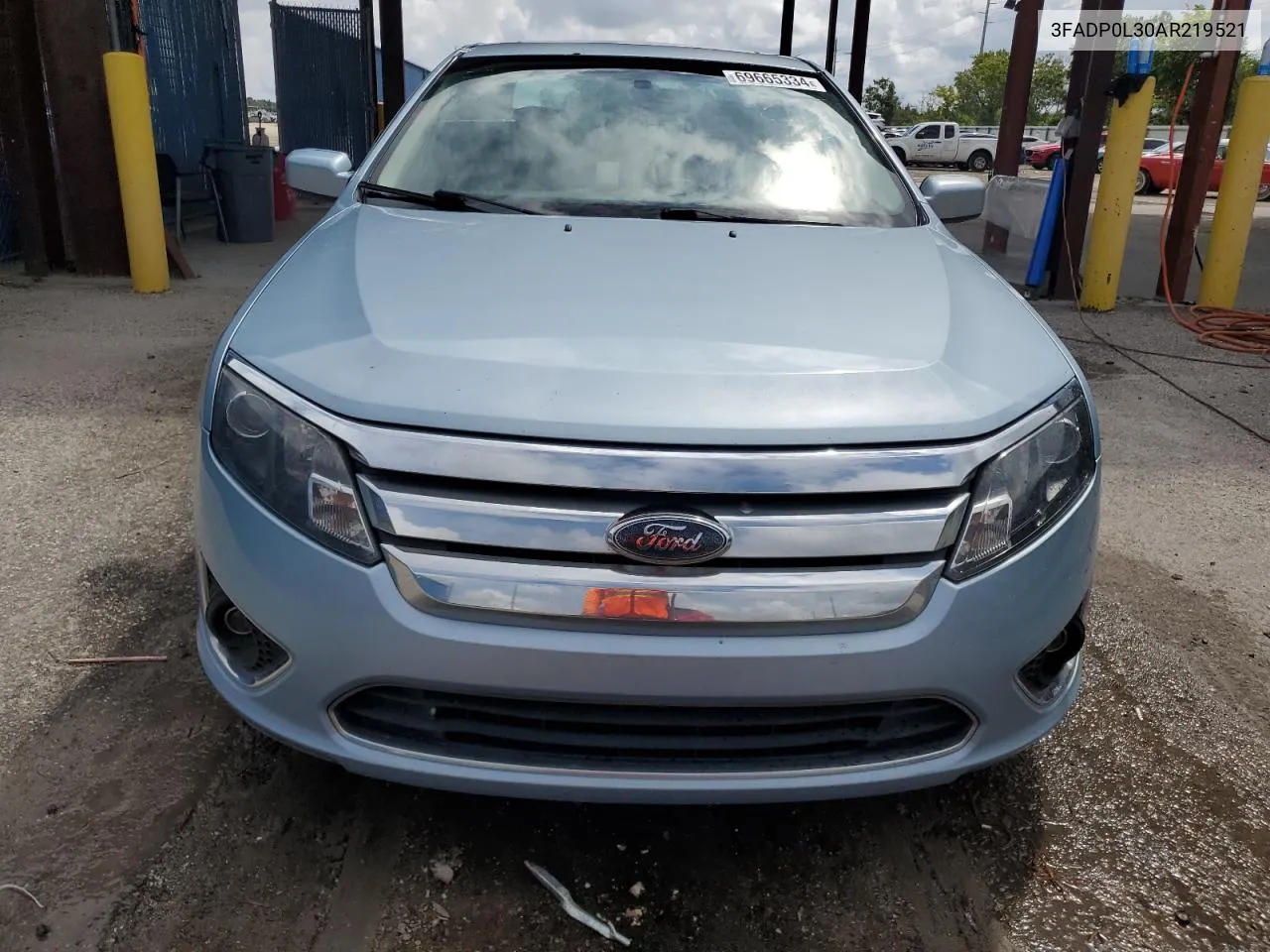 2010 Ford Fusion Hybrid VIN: 3FADP0L30AR219521 Lot: 69665334