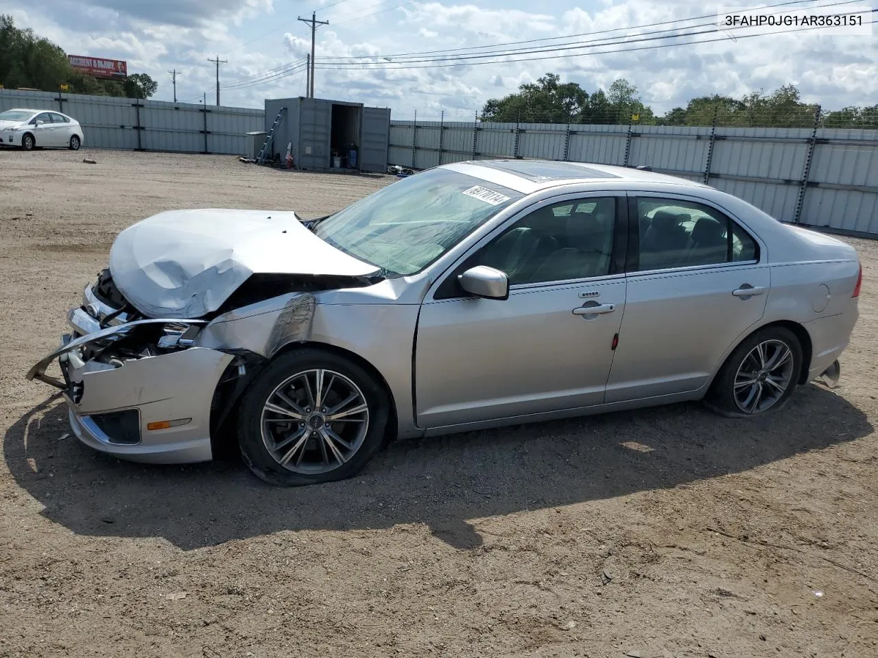 2010 Ford Fusion Sel VIN: 3FAHP0JG1AR363151 Lot: 69770114