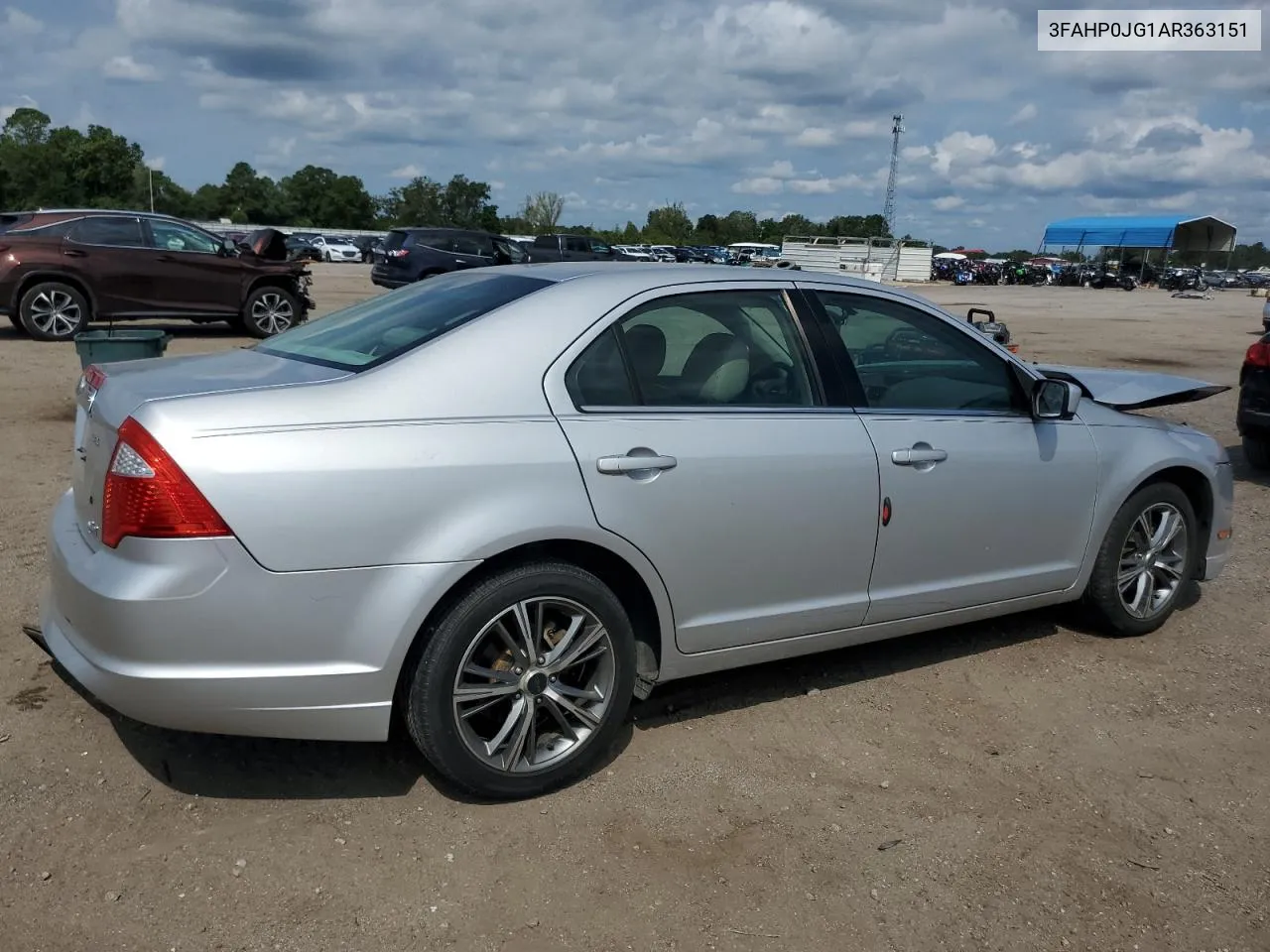 2010 Ford Fusion Sel VIN: 3FAHP0JG1AR363151 Lot: 69770114