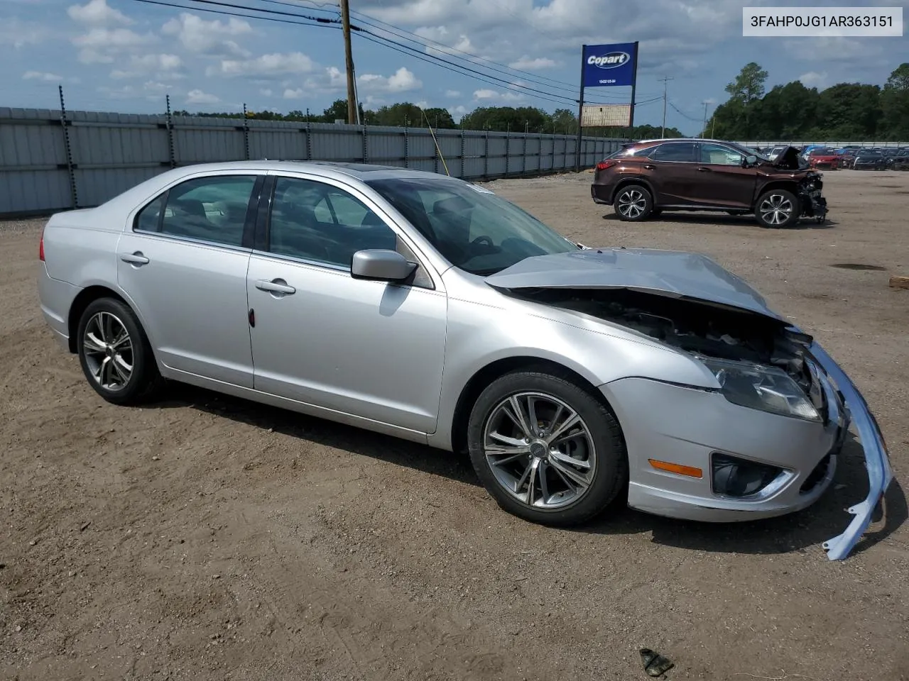 2010 Ford Fusion Sel VIN: 3FAHP0JG1AR363151 Lot: 69770114