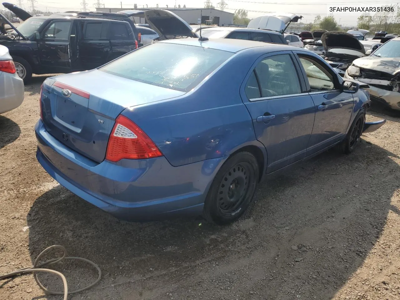 3FAHP0HAXAR351436 2010 Ford Fusion Se