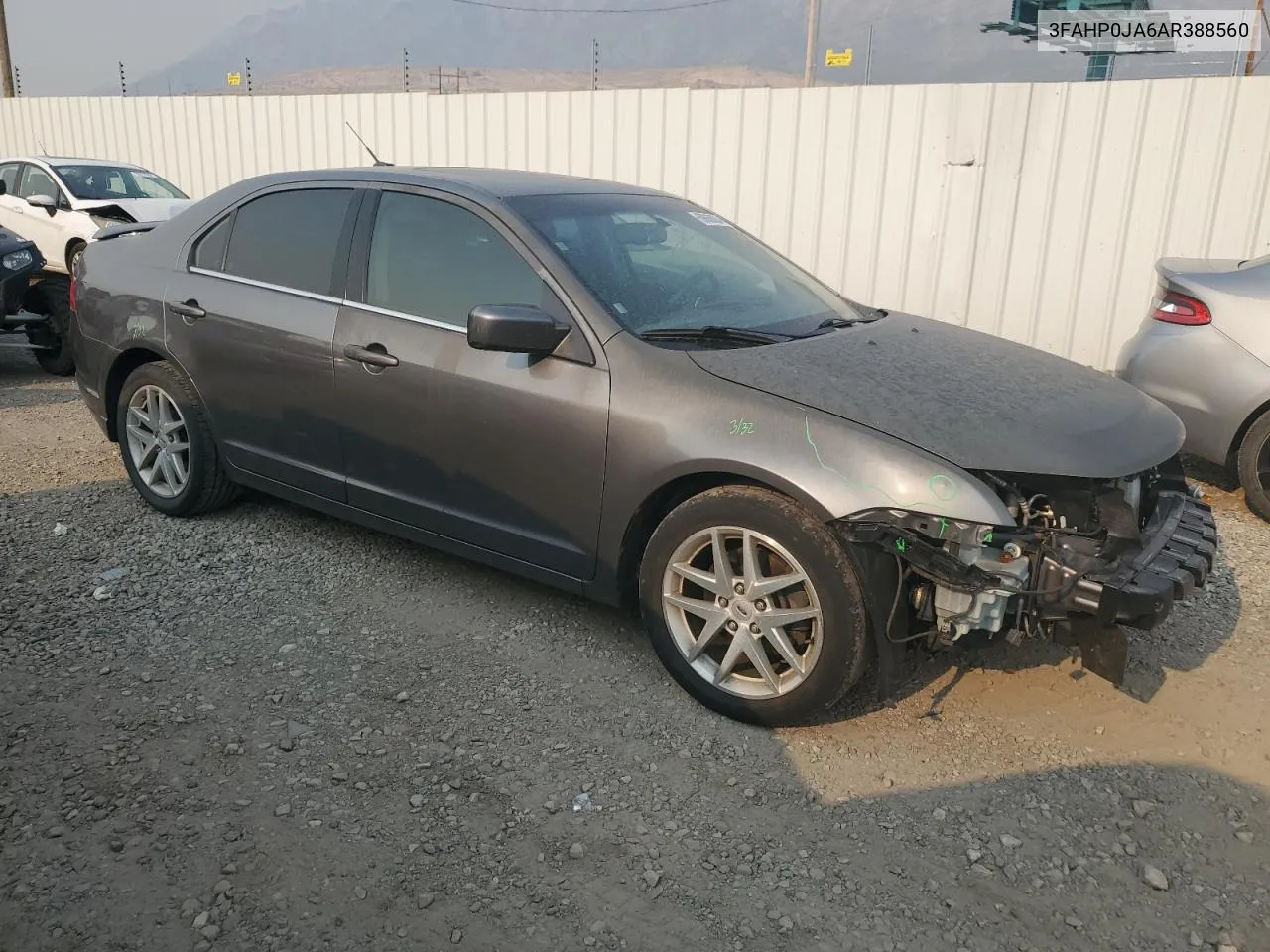 2010 Ford Fusion Sel VIN: 3FAHP0JA6AR388560 Lot: 69868034