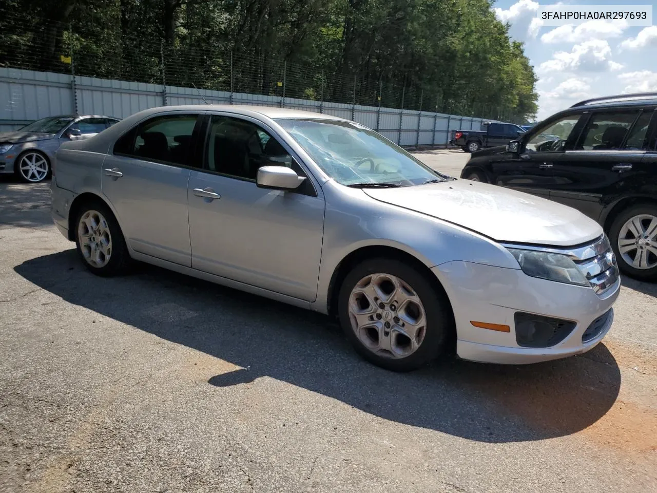 2010 Ford Fusion Se VIN: 3FAHP0HA0AR297693 Lot: 70078894