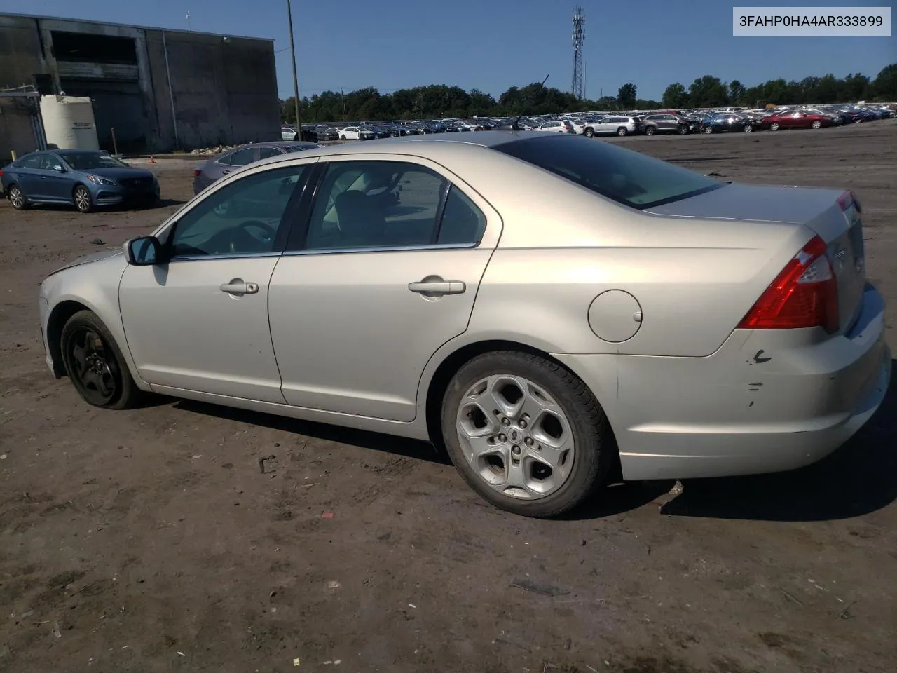 2010 Ford Fusion Se VIN: 3FAHP0HA4AR333899 Lot: 70081004