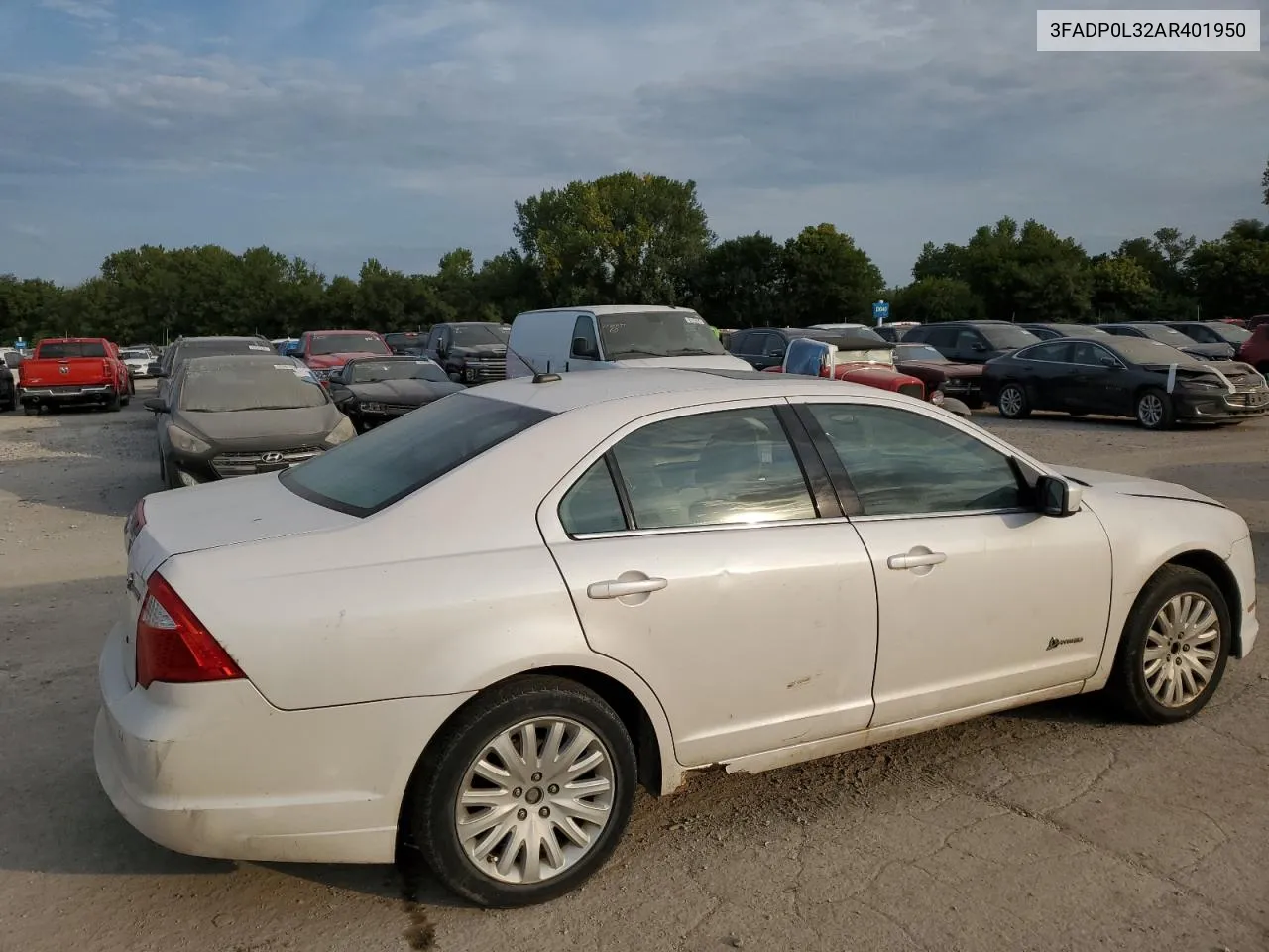 2010 Ford Fusion Hybrid VIN: 3FADP0L32AR401950 Lot: 70184274