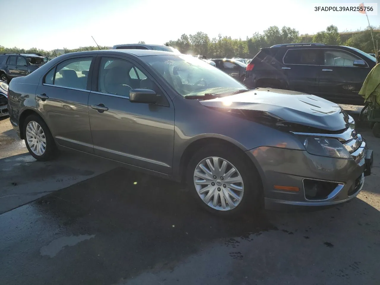 2010 Ford Fusion Hybrid VIN: 3FADP0L39AR255756 Lot: 70226494