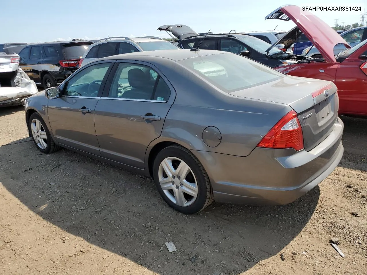 2010 Ford Fusion Se VIN: 3FAHP0HAXAR381424 Lot: 70254034