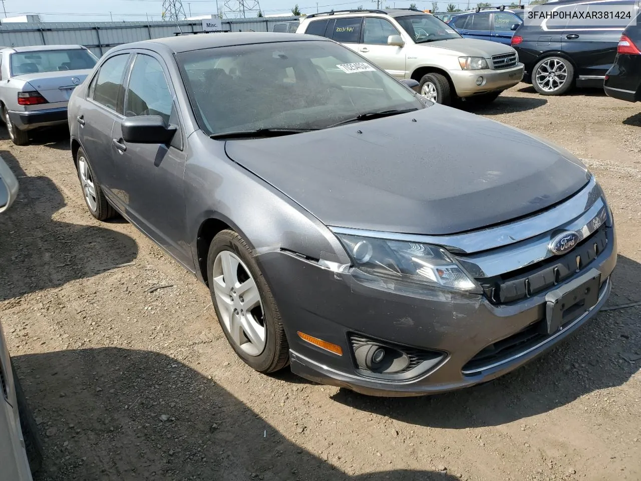 3FAHP0HAXAR381424 2010 Ford Fusion Se