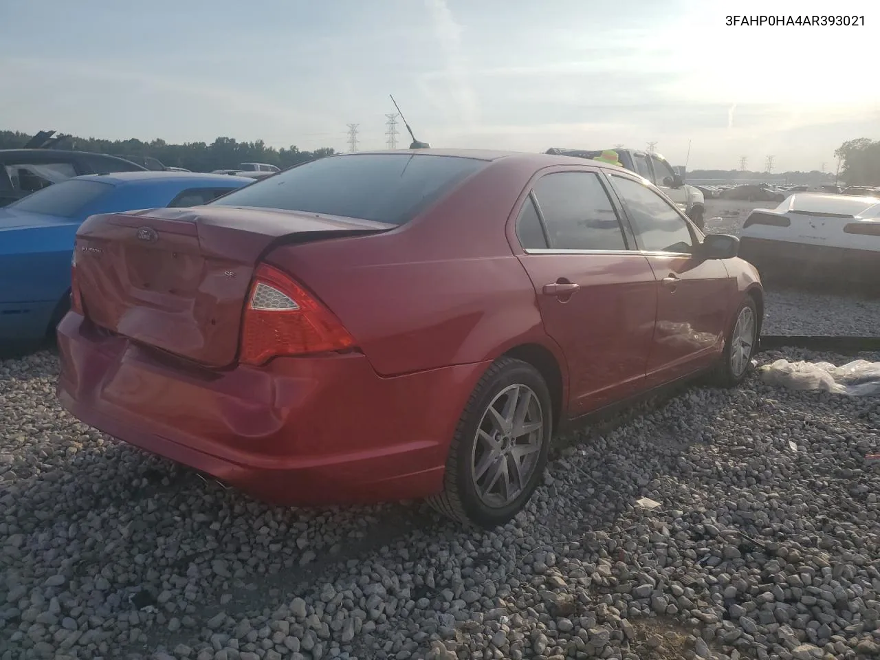 2010 Ford Fusion Se VIN: 3FAHP0HA4AR393021 Lot: 70263244