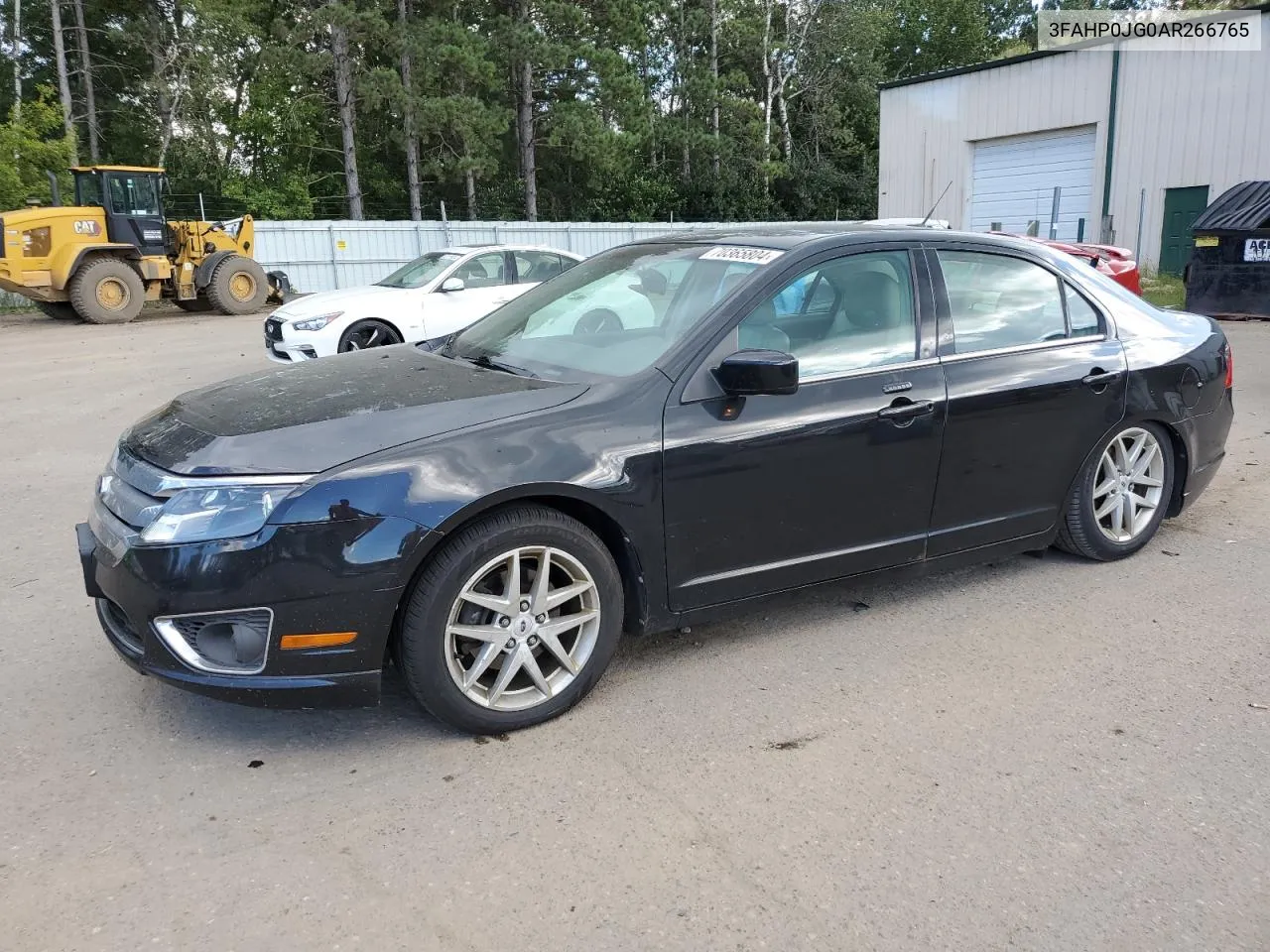 2010 Ford Fusion Sel VIN: 3FAHP0JG0AR266765 Lot: 70365804