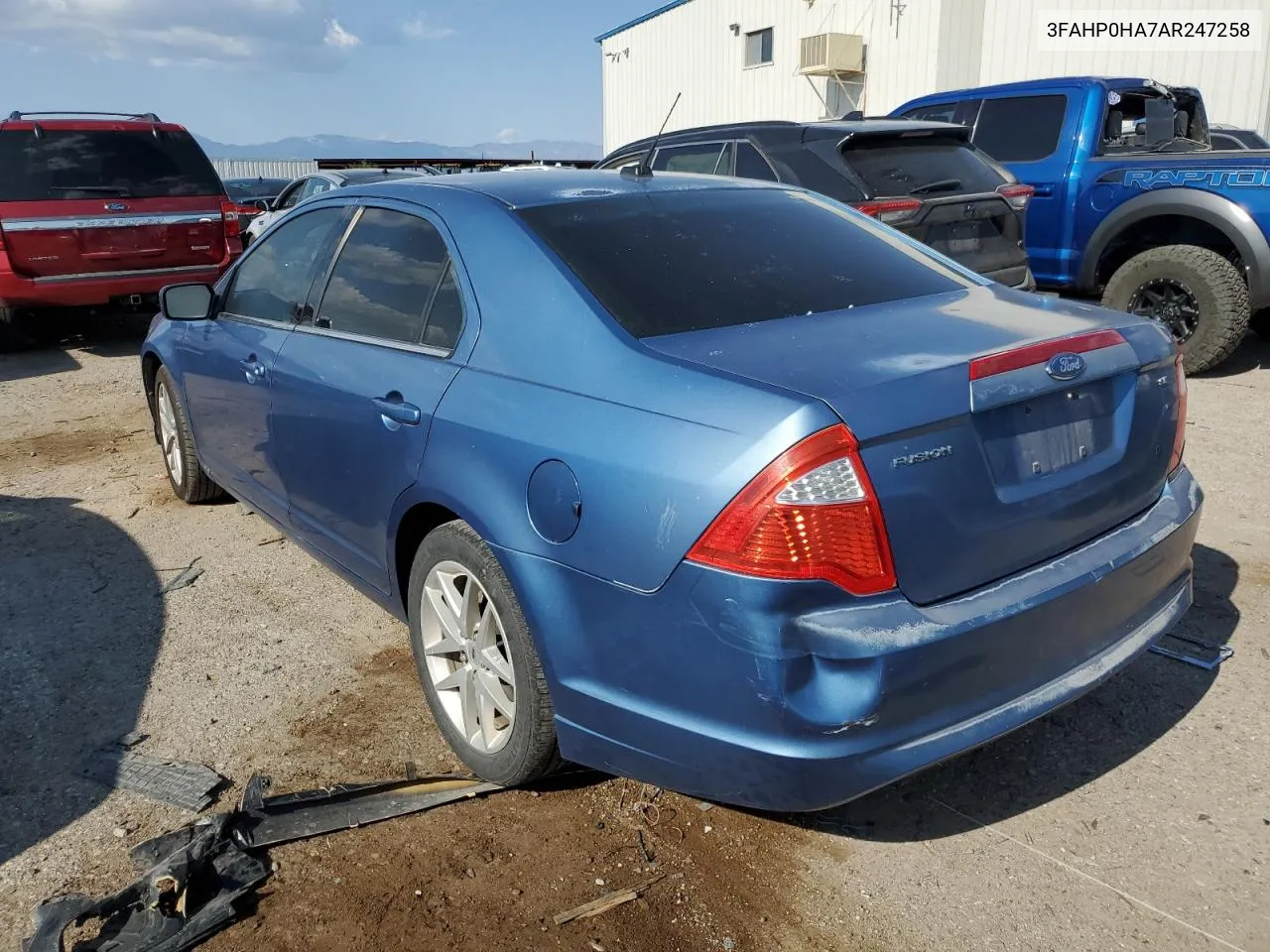 3FAHP0HA7AR247258 2010 Ford Fusion Se