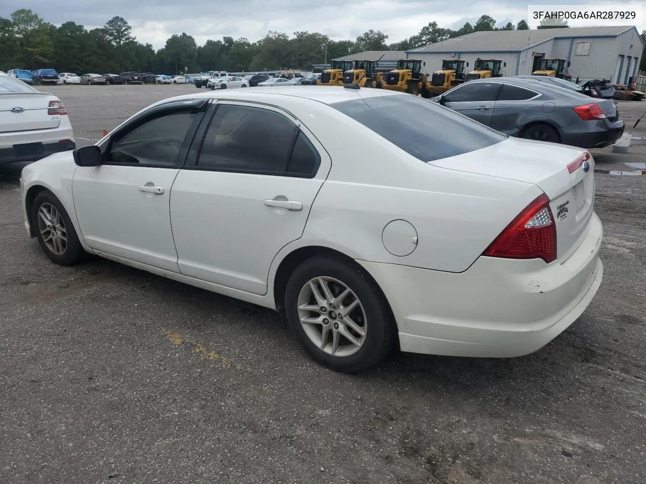 2010 Ford Fusion S VIN: 3FAHP0GA6AR287929 Lot: 70800674