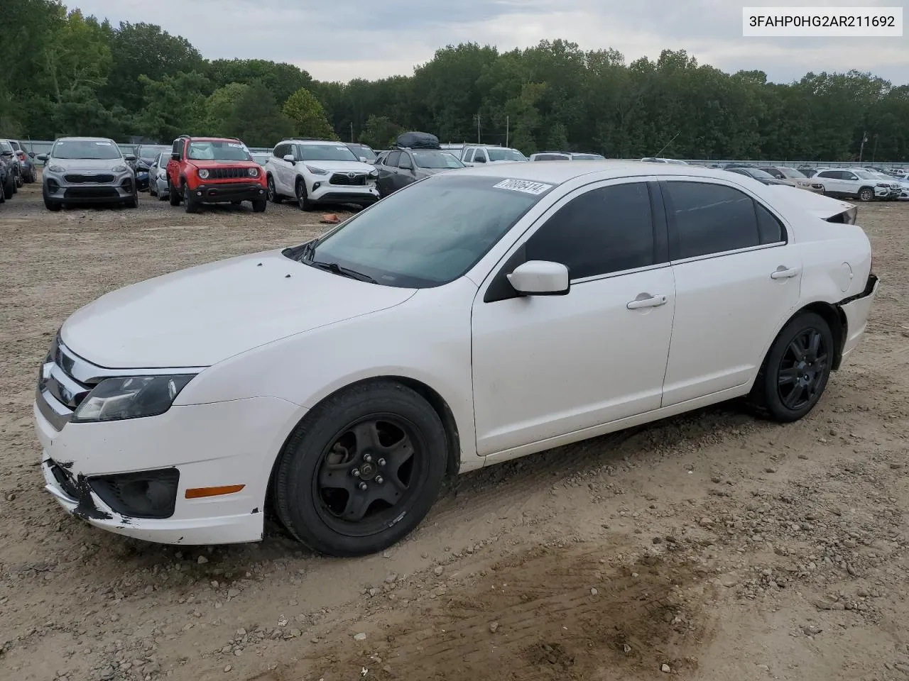 2010 Ford Fusion Se VIN: 3FAHP0HG2AR211692 Lot: 70806414